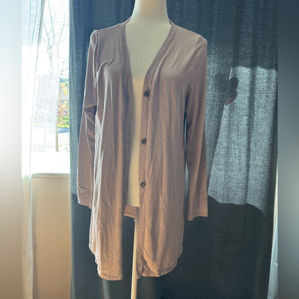 Cuddl Duds Long‎ Cardigan Size Large